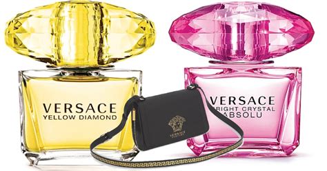 versace perfume purse|versace perfume with free bag.